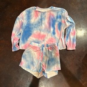 Comfy tie dye PJ set